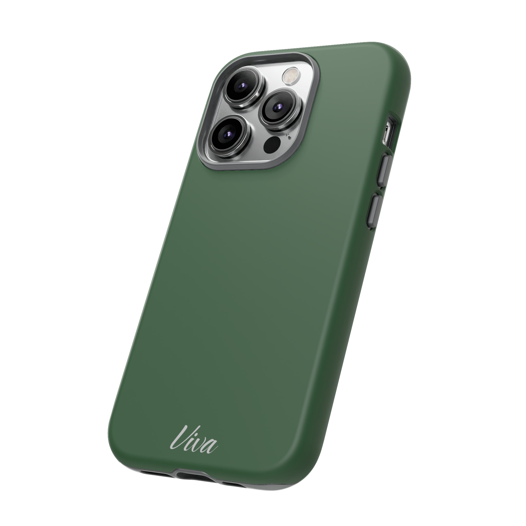 Hunter Green Tough Phone Case Viva Phone Boutique