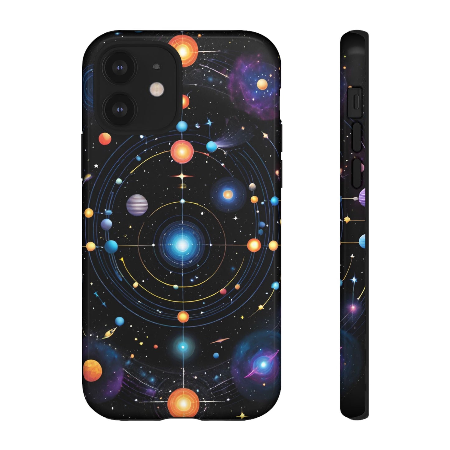 Outer Space Planets and Galaxies Phone Case