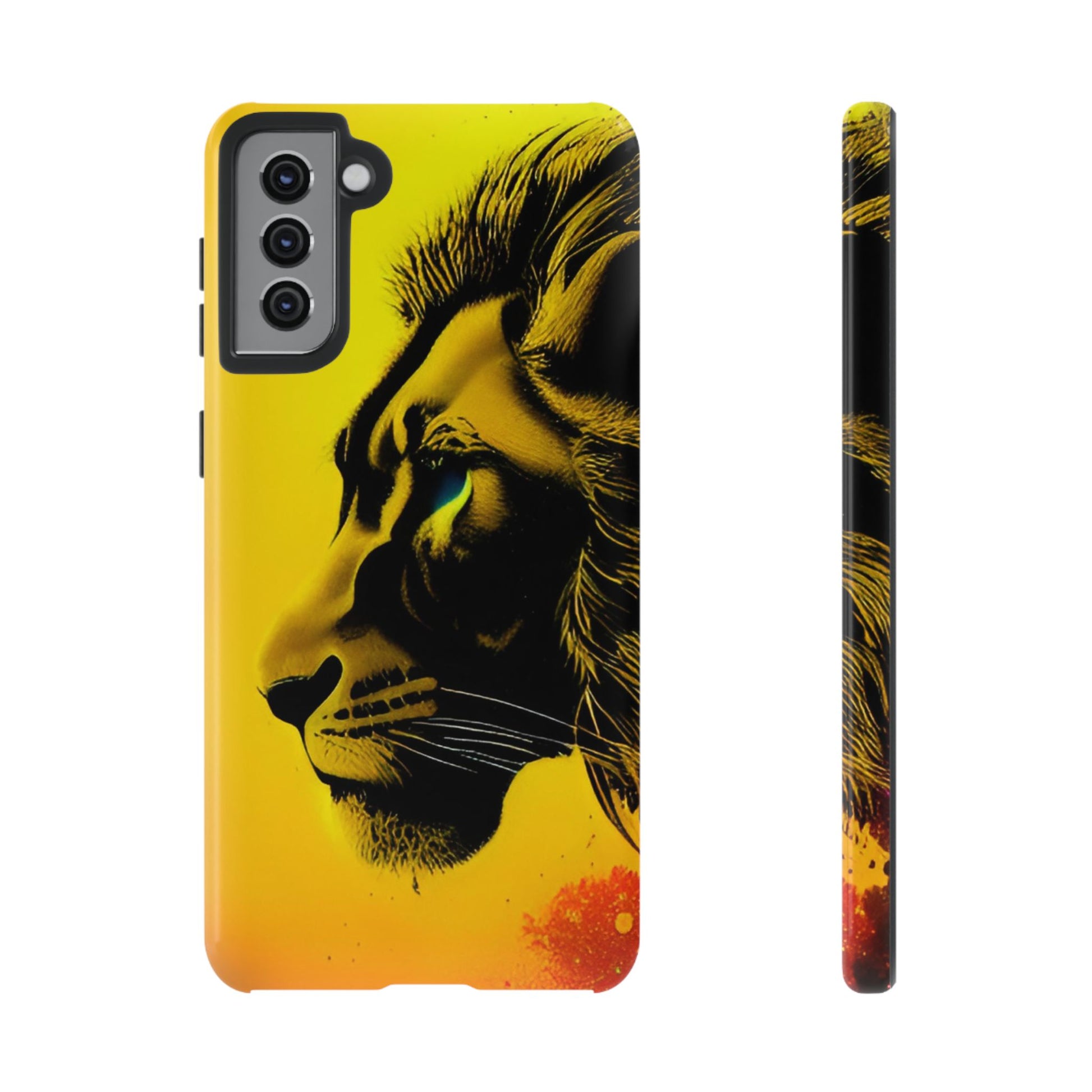 Yellow Lion Phone Case - Viva Phone Boutique 