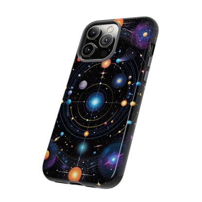 Outer Space Planets and Galaxies Phone Case