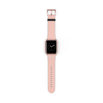 Pink Faux Leather Apple Watch Band - Viva Phone Boutique 