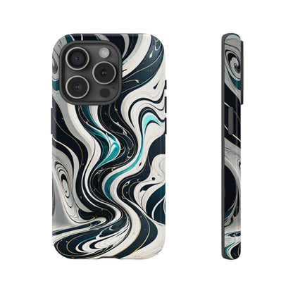 Abstract Fluid Serenity Phone Case