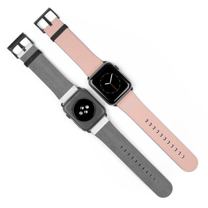 Pink Faux Leather Apple Watch Band - Viva Phone Boutique 