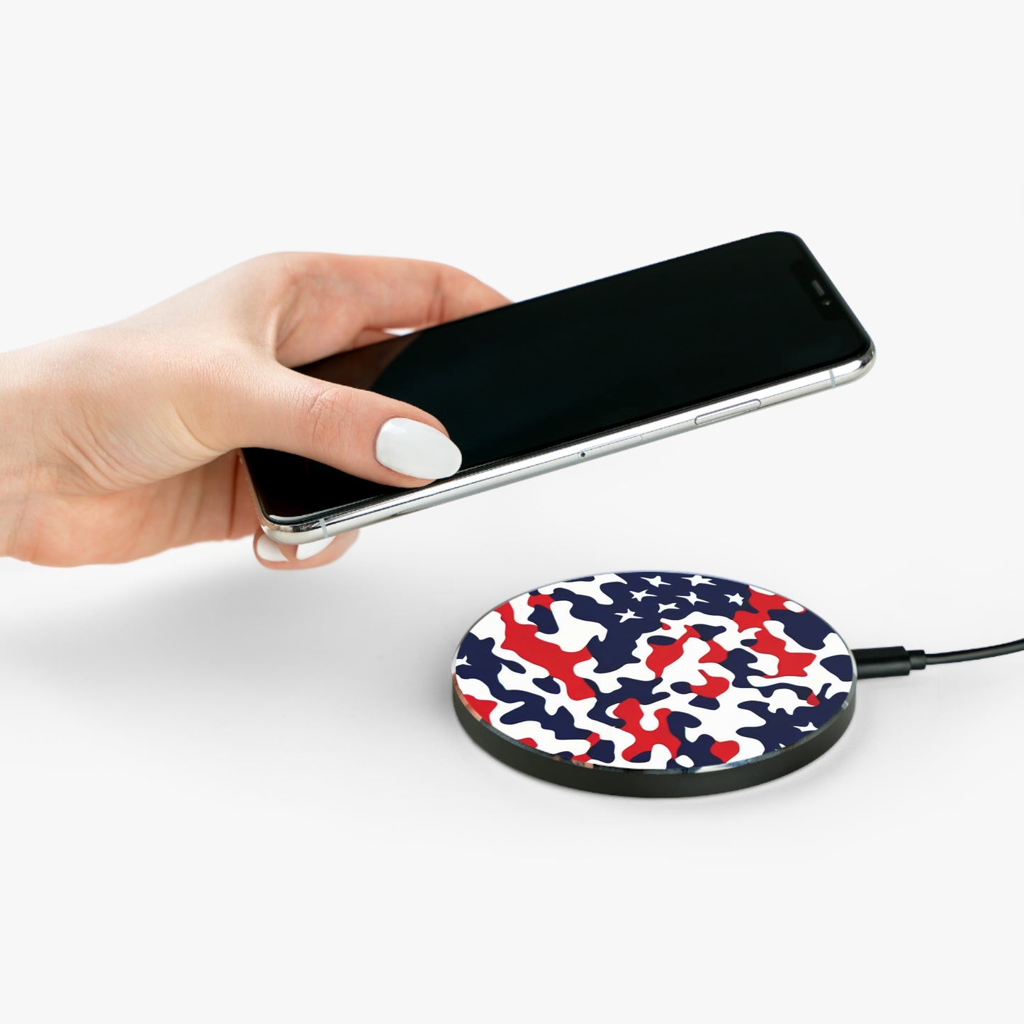 USA Camo Wireless Charger Charger - Viva Phone Boutique 