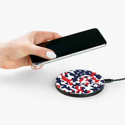 USA Camo Wireless Charger Charger - Viva Phone Boutique 