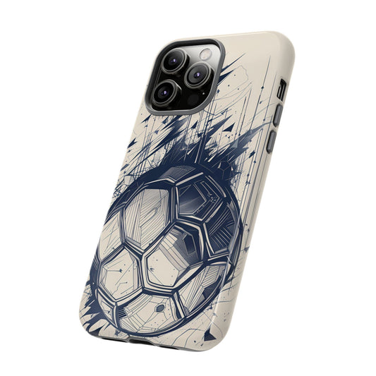 Ink Style Soccer Ball Phone Case - Viva Phone Boutique 