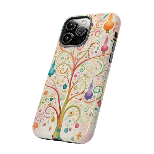 Whimsical Christmas Tree Phone Case - Viva Phone Boutique 