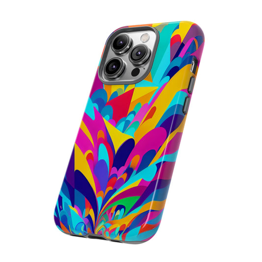 Colorful Flat Art Tough Phone Case