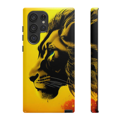 Yellow Lion Phone Case - Viva Phone Boutique 