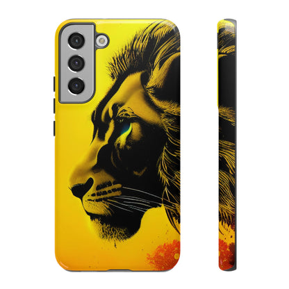 Yellow Lion Phone Case - Viva Phone Boutique 