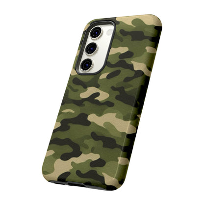 Green Army Camo Tough Phone Case