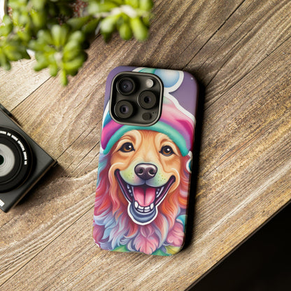 Whimsical Dog Tough Phone Case