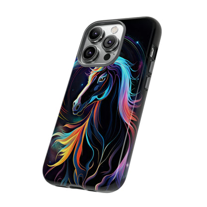 Colorful Horse Tough Phone Case