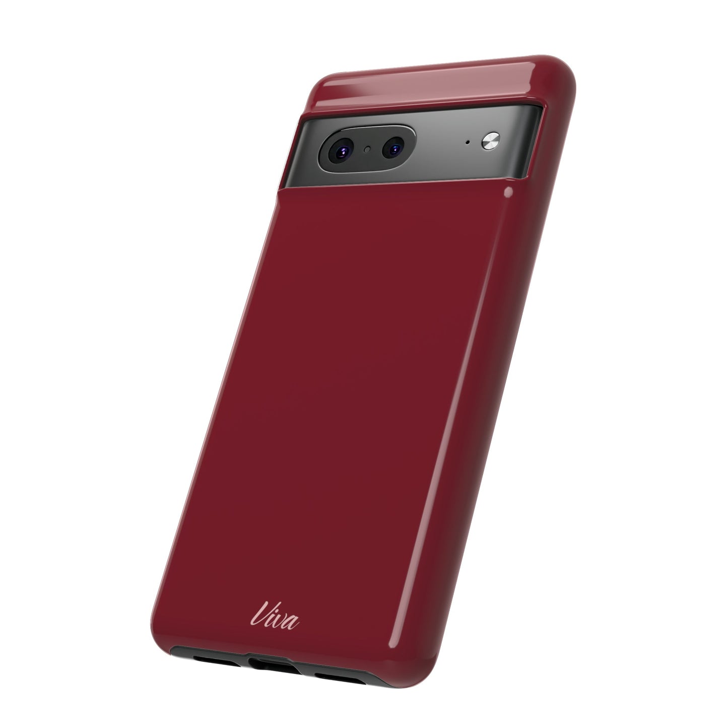 Burgundy Tough Phone Case