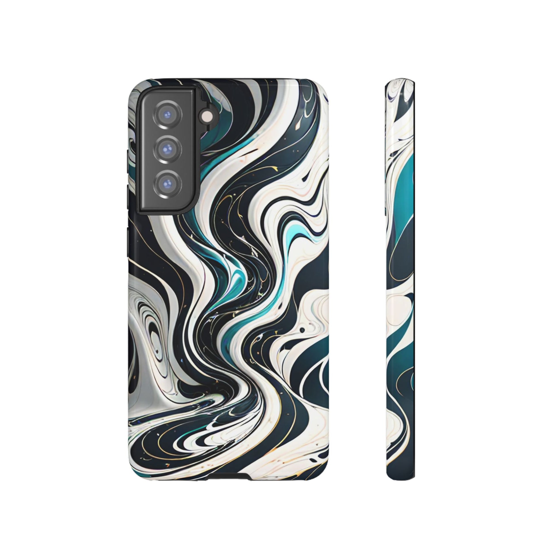 Abstract Fluid Serenity Phone Case - Viva Phone Boutique 