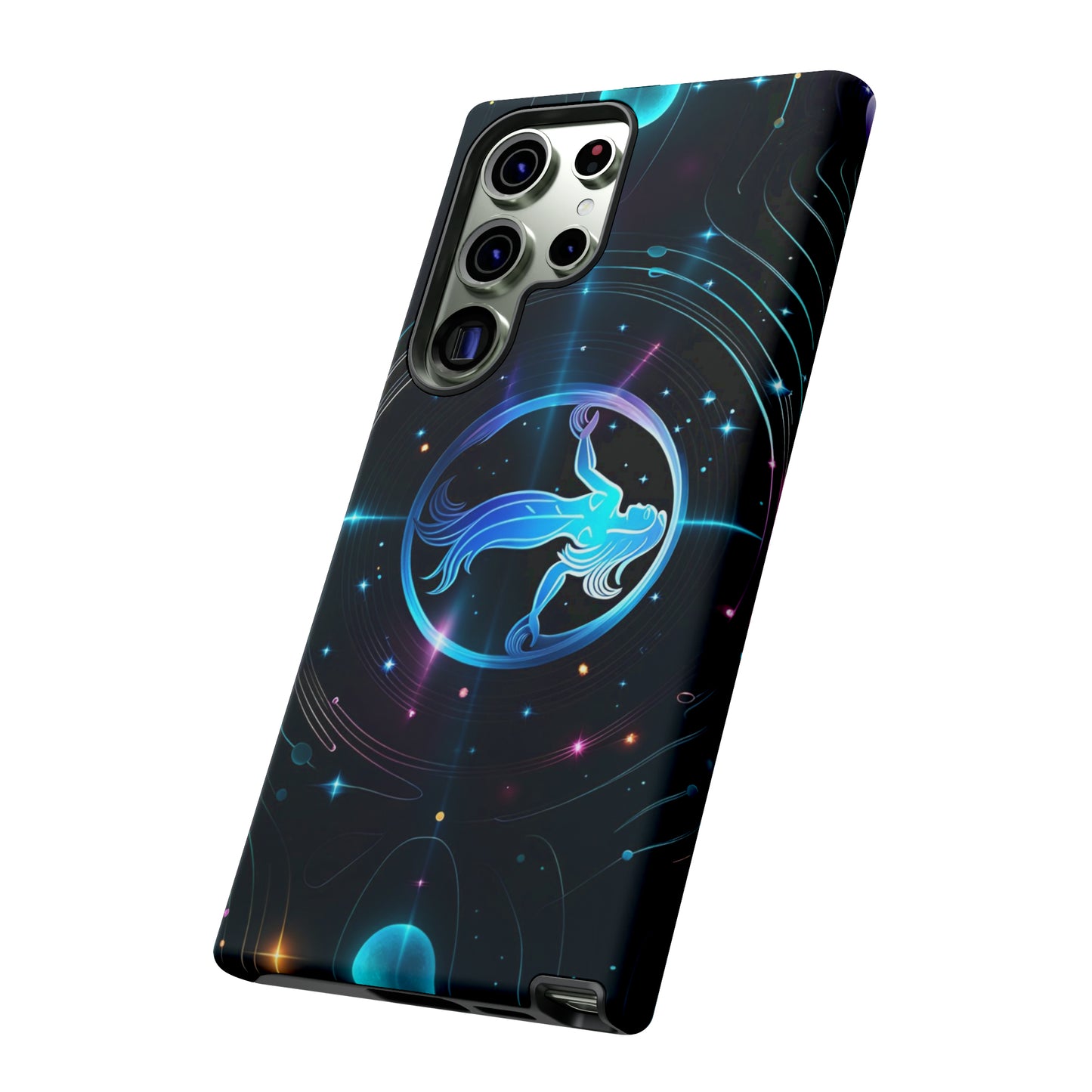 Aquarius Zodiac Sign Tough Phone Case