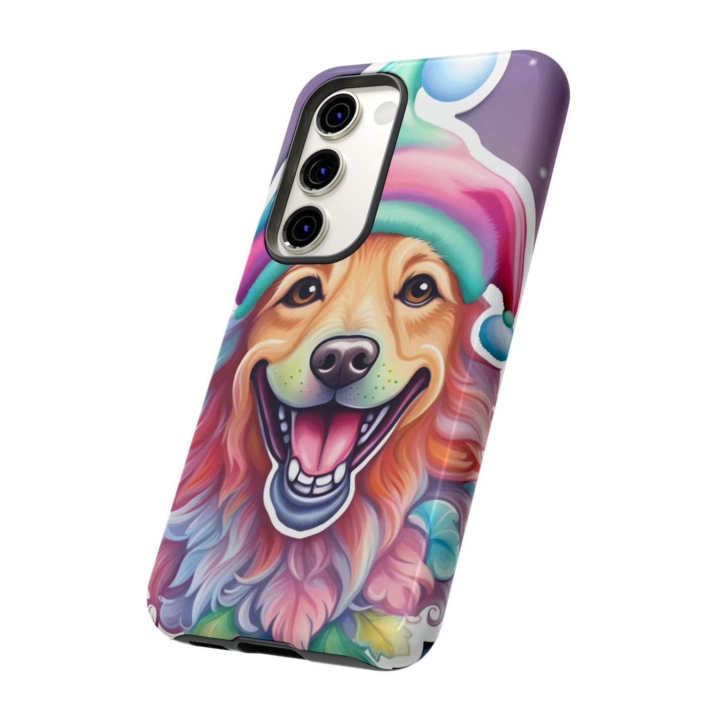 Whimsical Dog Tough Phone Case