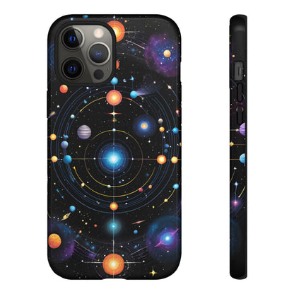 Outer Space Planets and Galaxies Phone Case