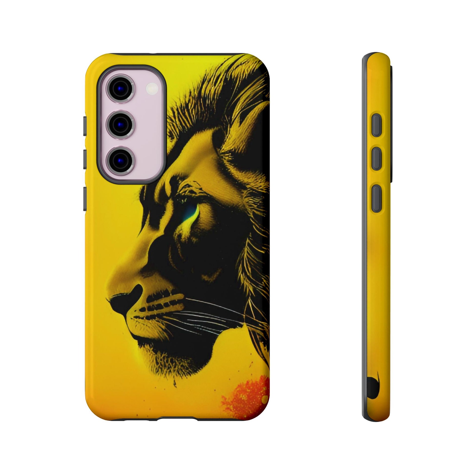 Yellow Lion Phone Case - Viva Phone Boutique 