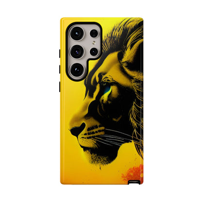 Yellow Lion Phone Case