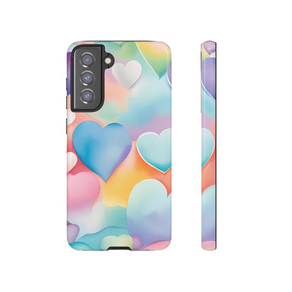 Watercolor Hearts Phone Case - Viva Phone Boutique 