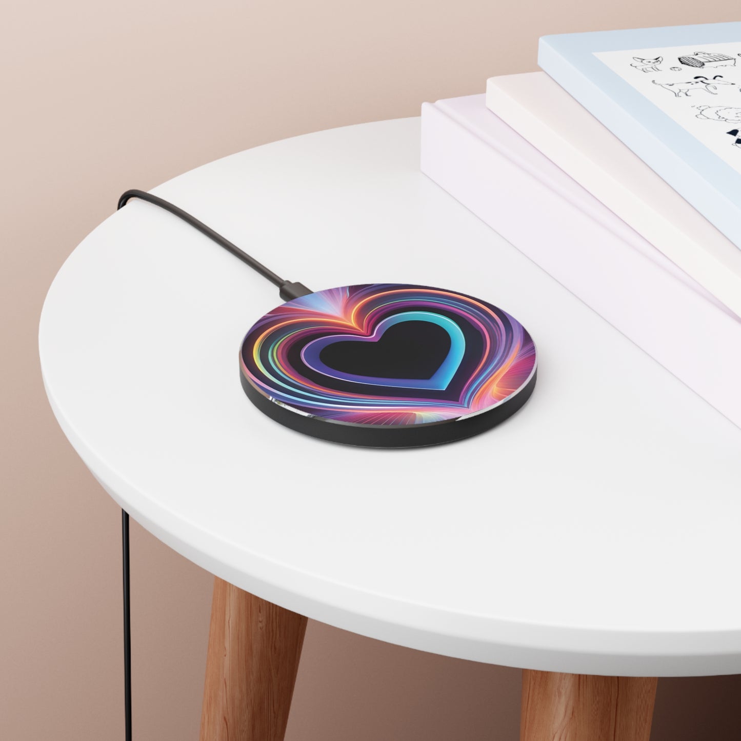 Radiant Hearts Wireless Charger