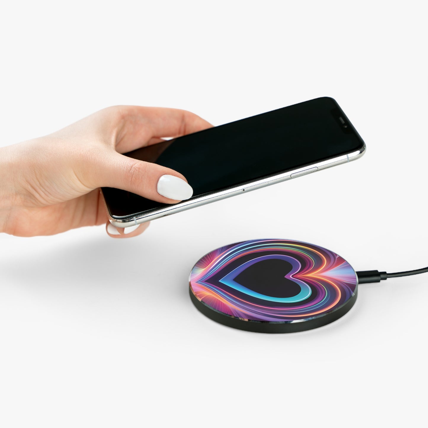 Radiant Hearts Wireless Charger