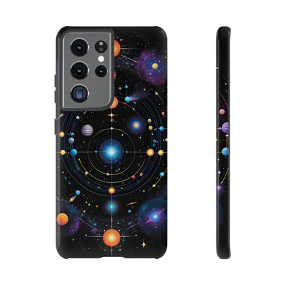 Outer Space Planets and Galaxies Phone Case