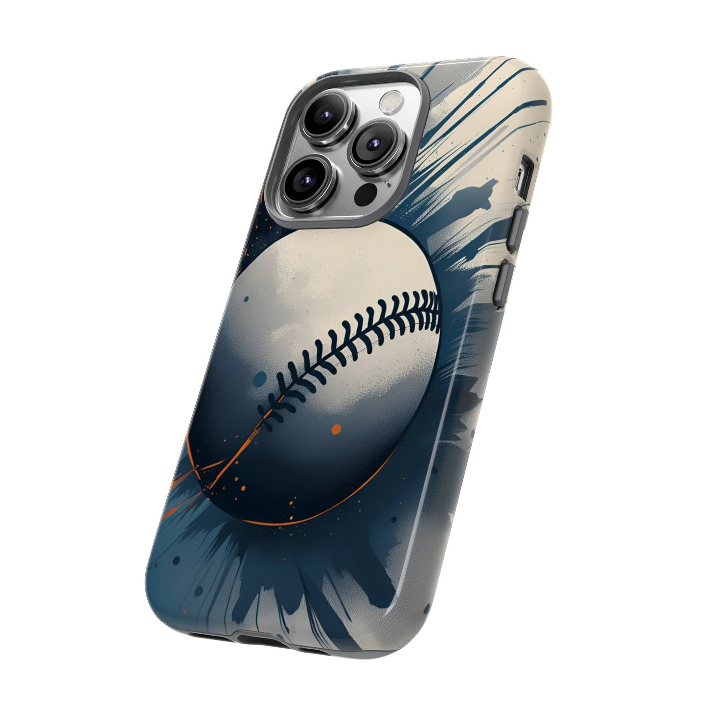 Ink Style Baseball Tough Phone  Case