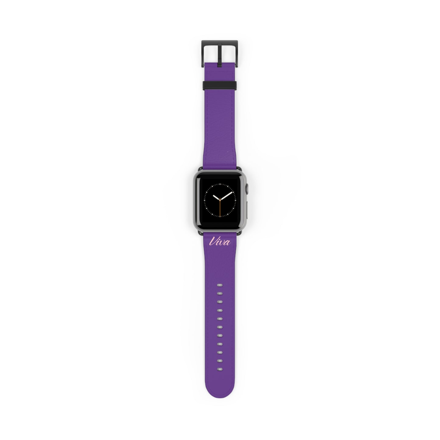 True Purple Faux Leather Apple Watch Band - Viva Phone Boutique 