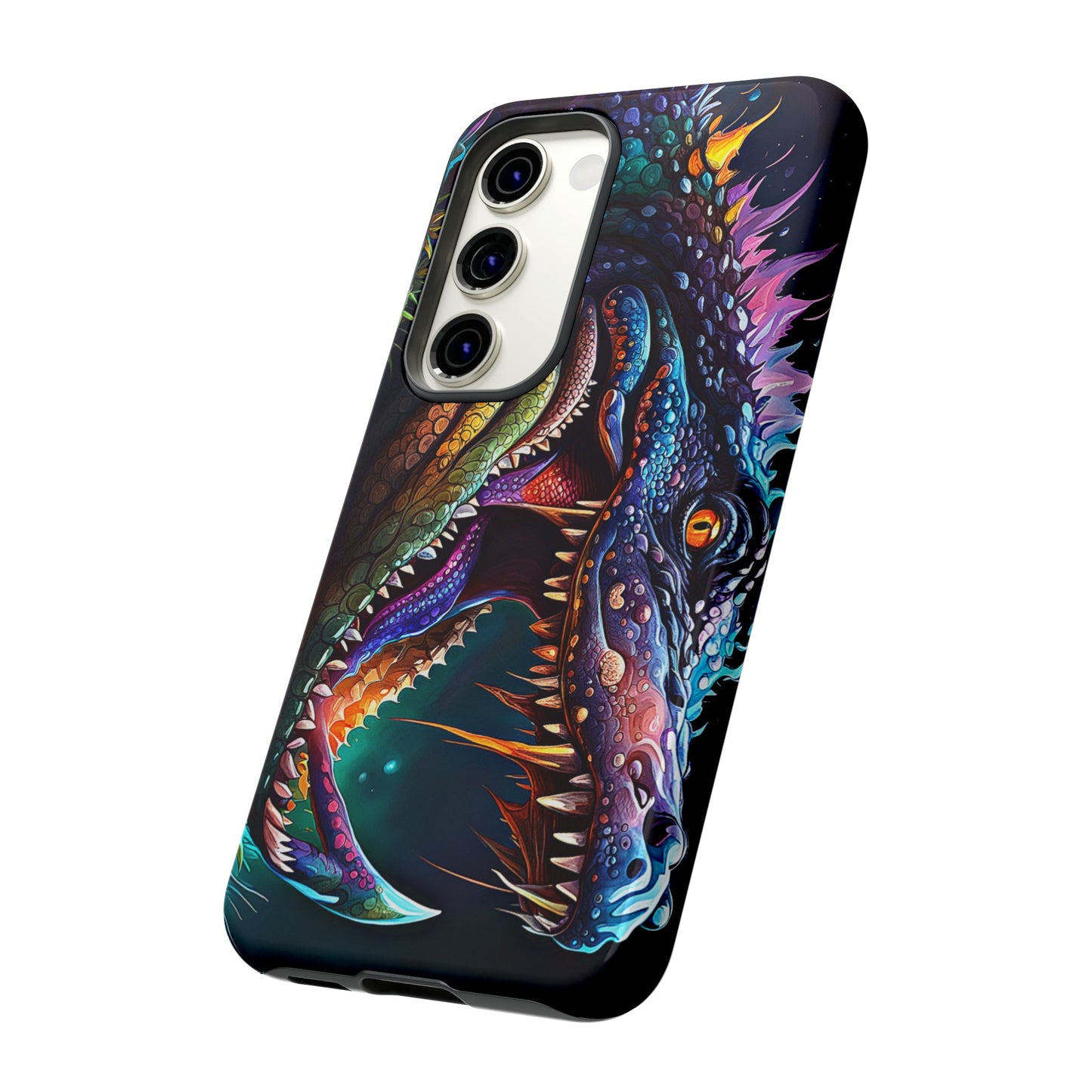 Colorful Alligator Tough Phone Case
