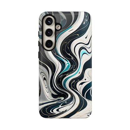 Abstract Fluid Serenity Phone Case