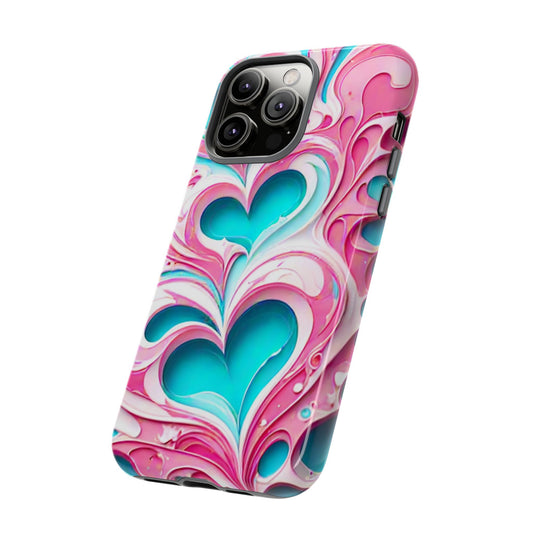 Abstract Fluid Love Phone Case