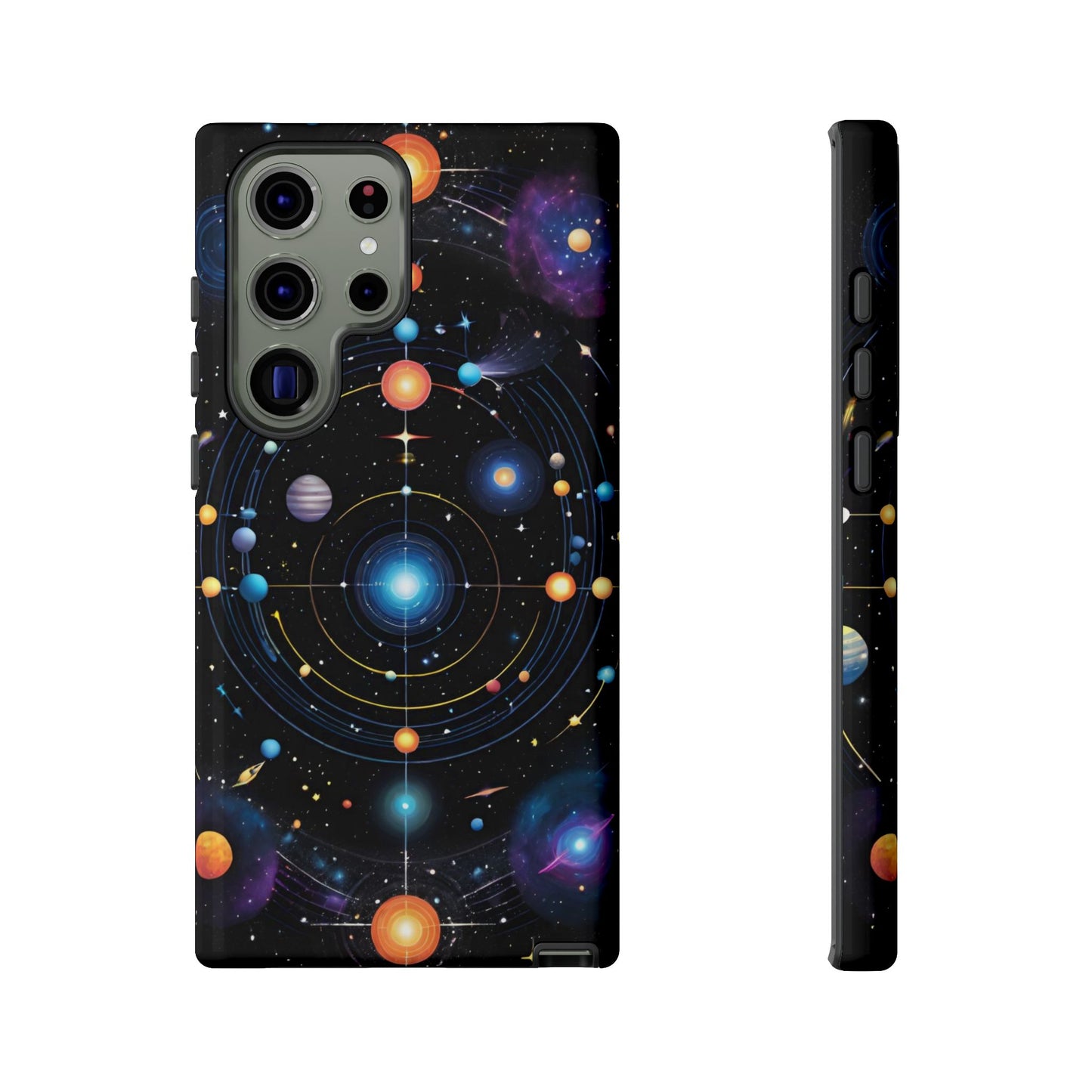 Outer Space Planets and Galaxies Phone Case