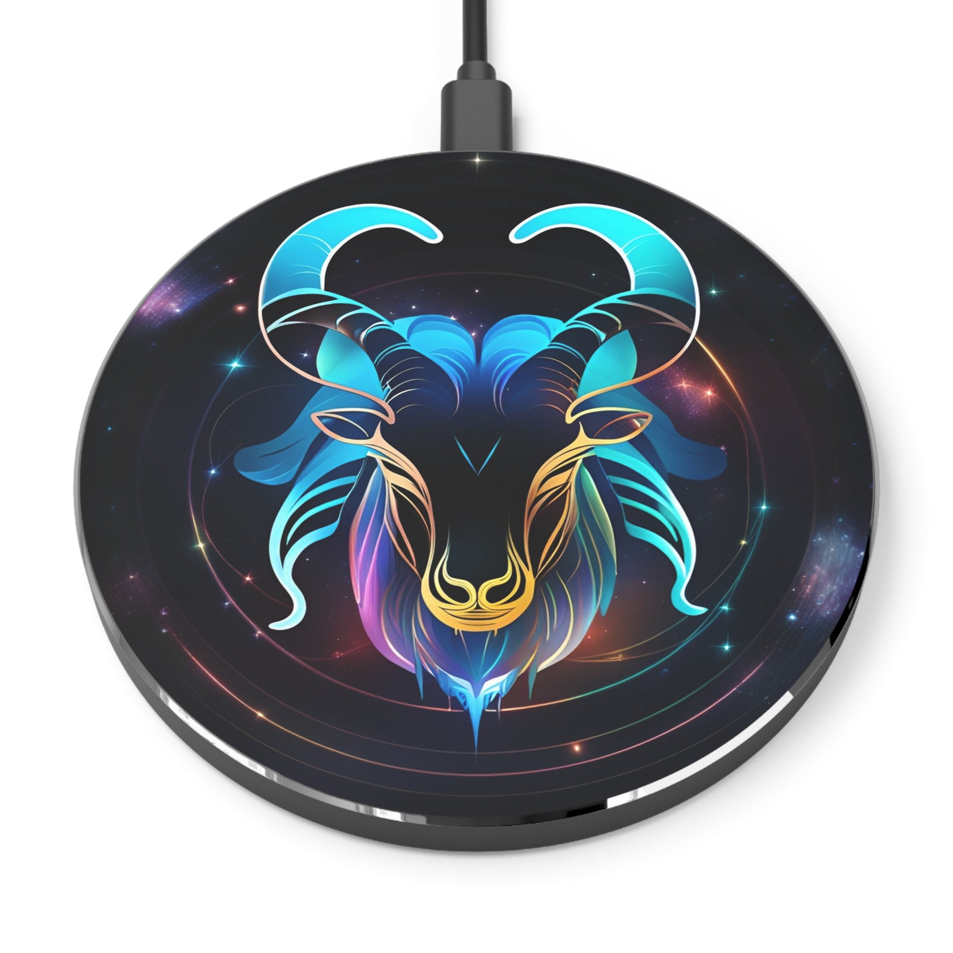 Capricorn Zodiac Sign Wireless Charger - Viva Phone Boutique 