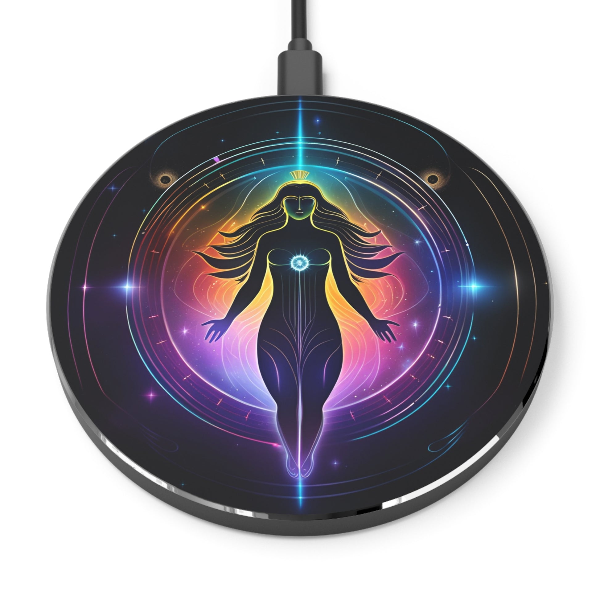 Virgo Zodiac Sign Wireless Charger - Viva Phone Boutique 