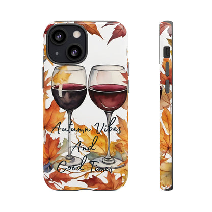 Autumn Vibes And Good Times Phone Case - Perfect for Fall Celebrations - Viva Phone Boutique 