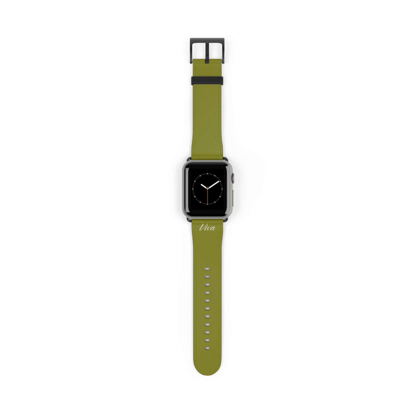 Stylish Olive Green Apple Watch Band