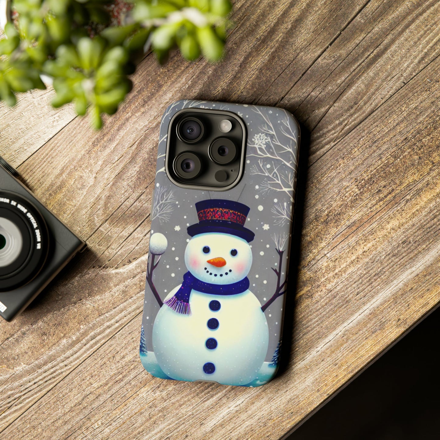 Snowman Tough Phone Case