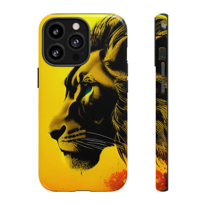 Yellow Lion Phone Case - Viva Phone Boutique 