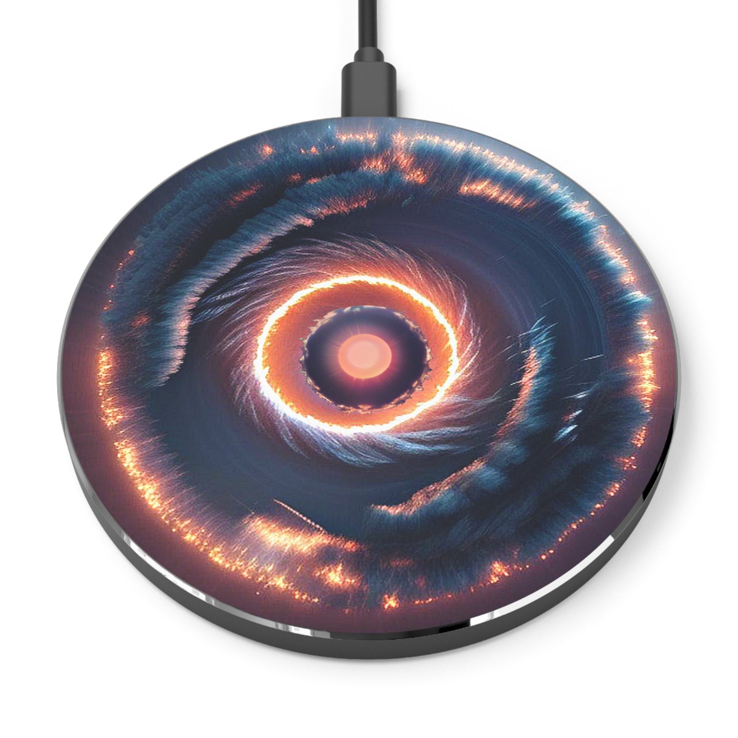 Red Energy Vortex Wireless Charger