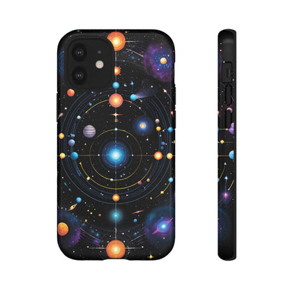 Outer Space Planets and Galaxies Phone Case