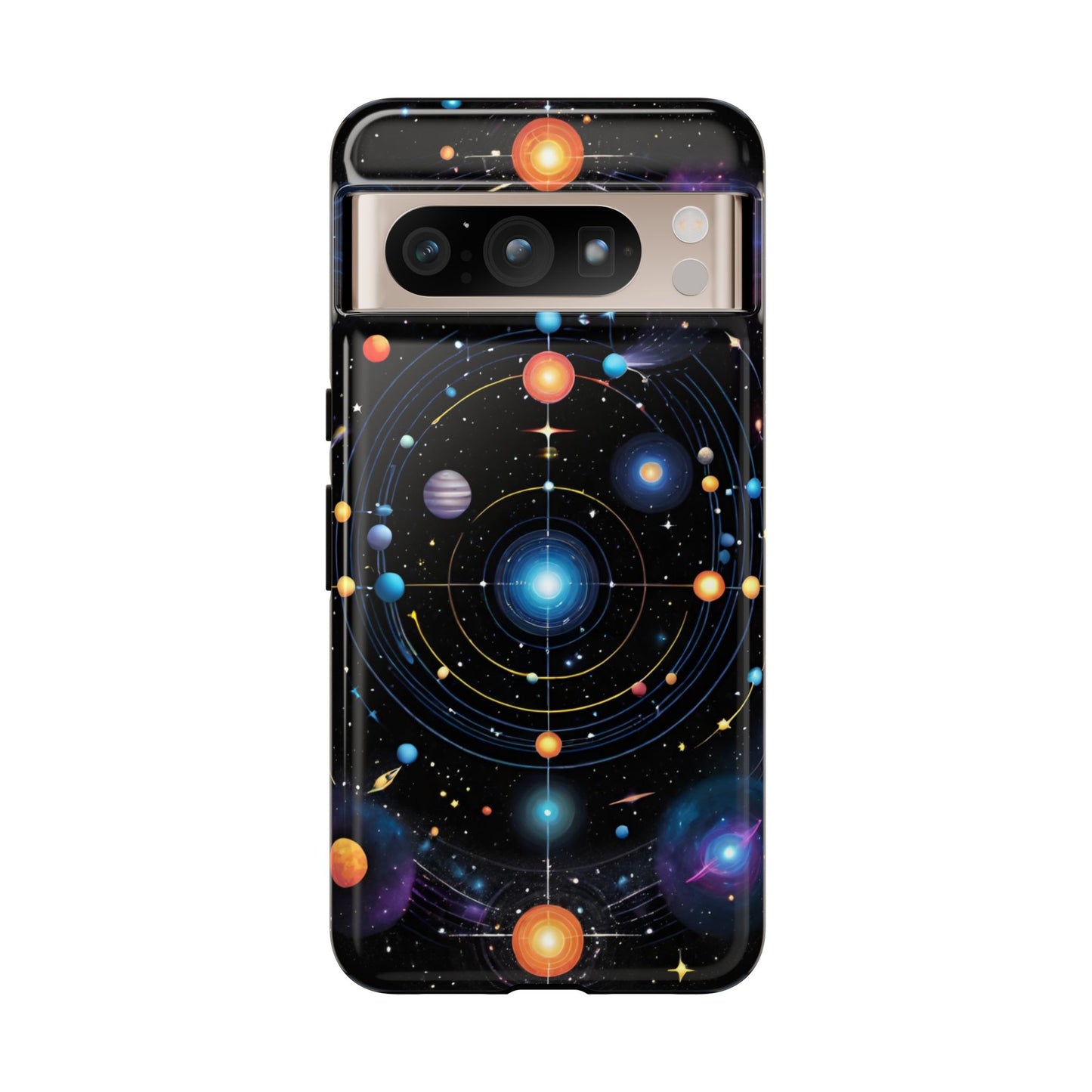 Outer Space Planets and Galaxies Phone Case