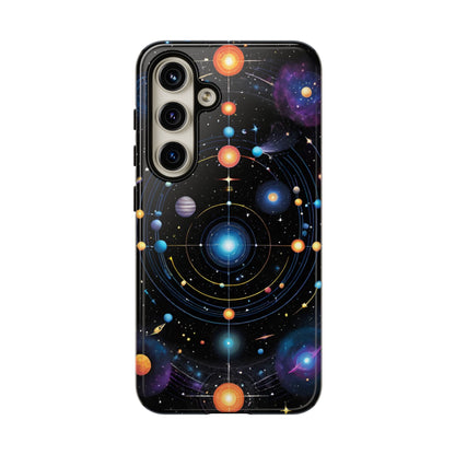 Outer Space Planets and Galaxies Phone Case