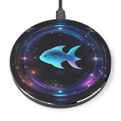 Pisces Zodiac Sign Wireless Charger - Viva Phone Boutique 