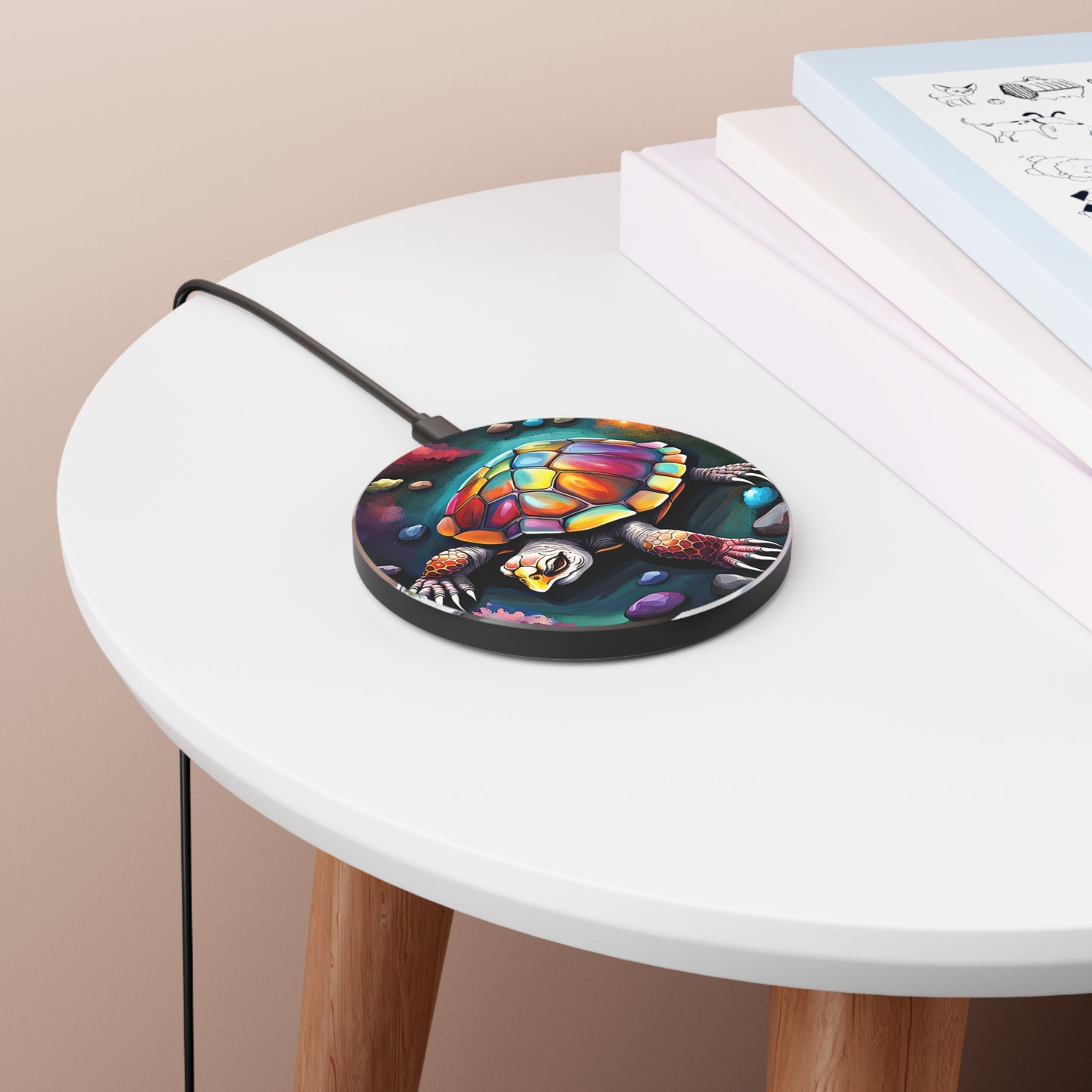 Turtle Painting Wireless Charger - Viva Phone Boutique 