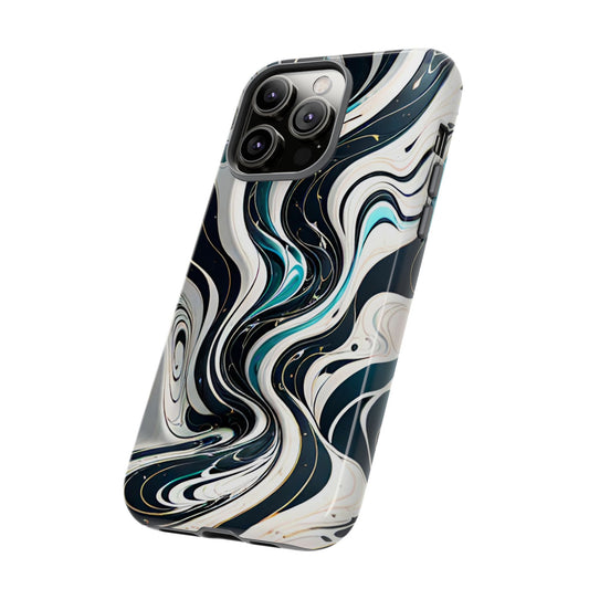 Abstract Fluid Serenity Phone Case