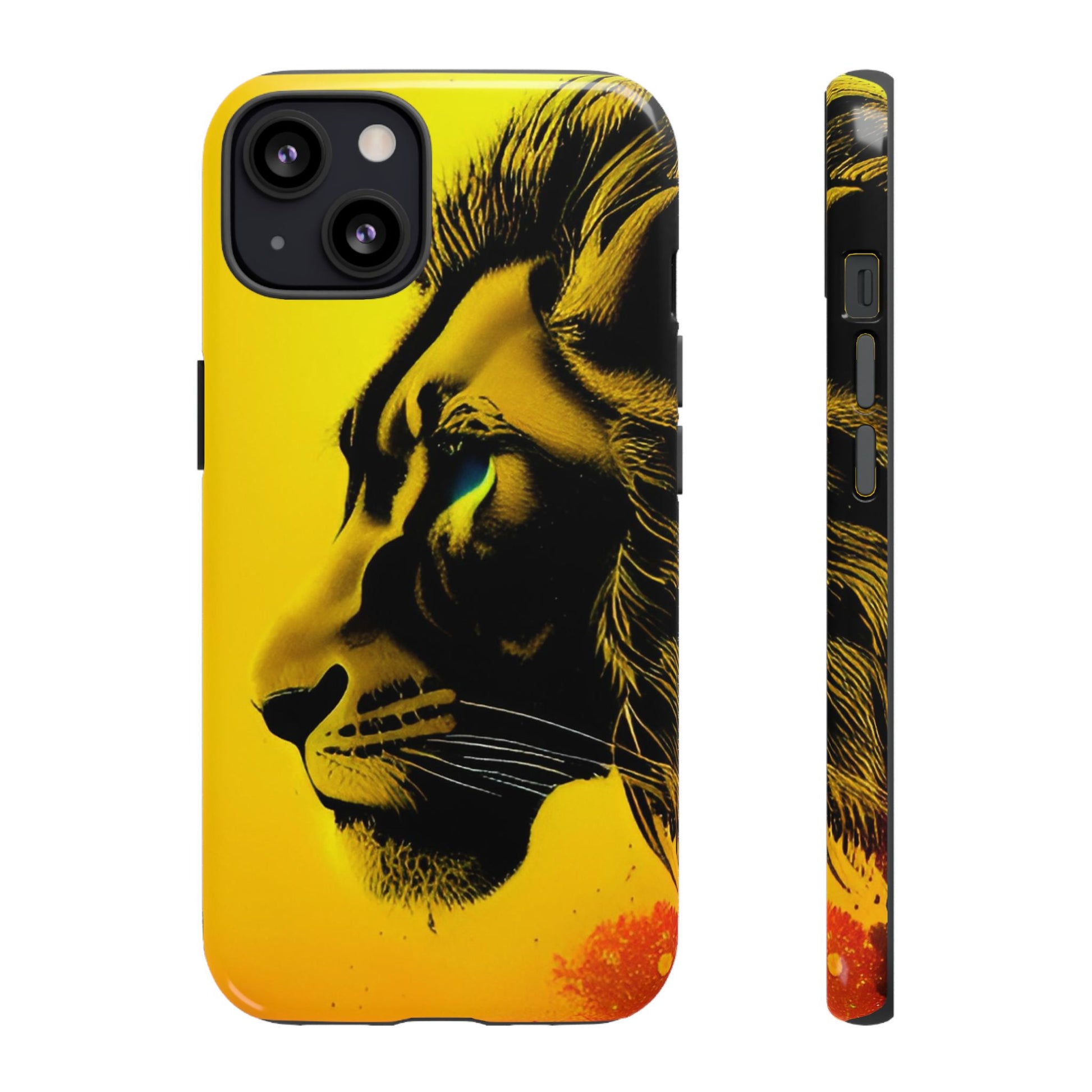 Yellow Lion Phone Case - Viva Phone Boutique 