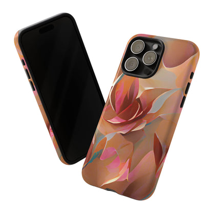 Pink Flower Painting Phone Case