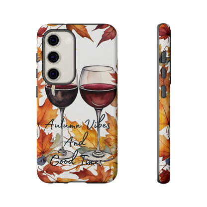 Autumn Vibes And Good Times Phone Case - Perfect for Fall Celebrations - Viva Phone Boutique 